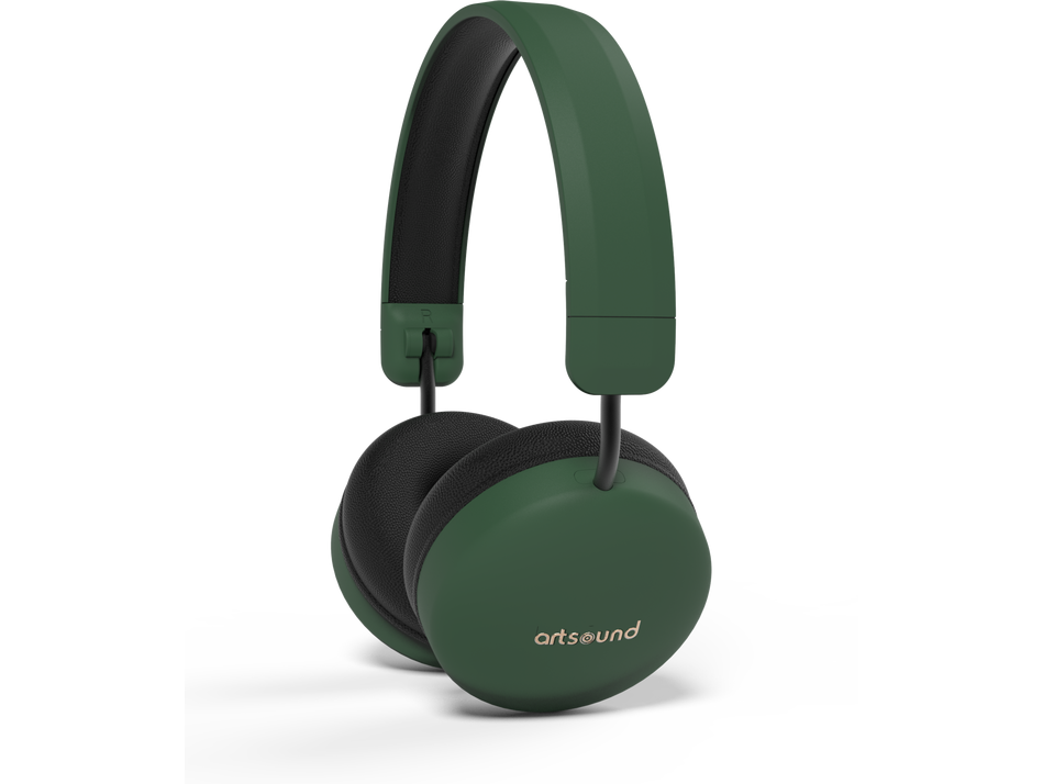 ArtSound  Brainwave05 True Wireless on-ear hoofdtelefoon - Groen