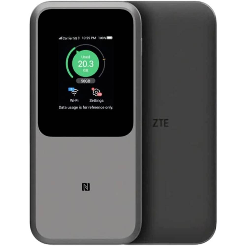 ZTE MU5120 Mobiler 5G-WLAN-Hotspot 3800MBit/s MIMO Grau