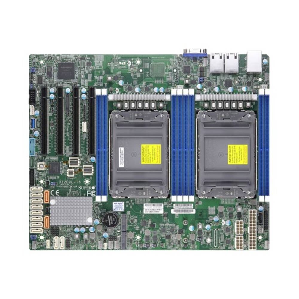 Supermicro MBD-X12DPL-I6-O Moederbord Socket Intel 4189 Vormfactor ATX Moederbord chipset Intel C621
