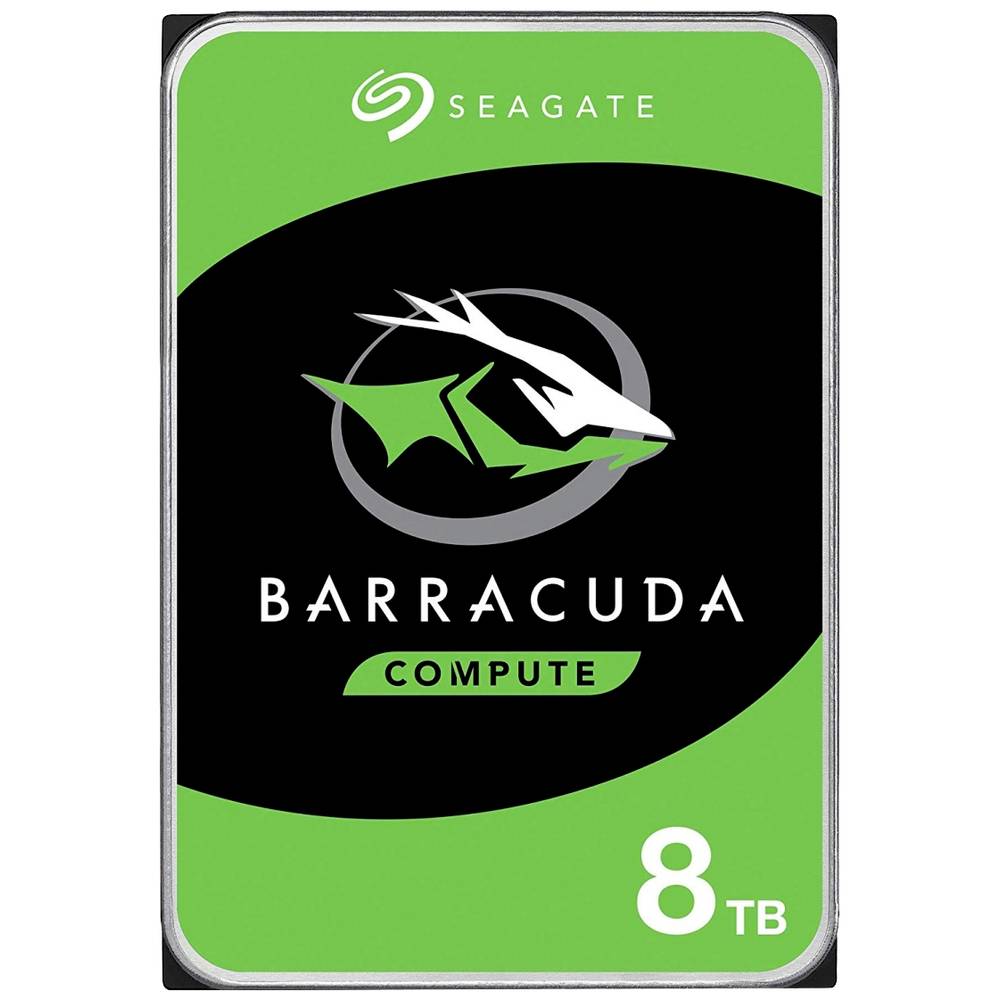 Seagate BarraCuda 8TB Interne Festplatte 8.9cm (3.5 Zoll) SATA 6 Gb/s ST8000DM004 Retail