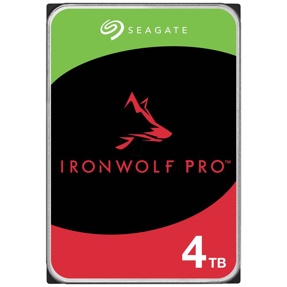 Seagate IronWolf Pro 4TB Interne Festplatte 8.9cm (3.5 Zoll) SATA 6 Gb/s ST4000NE001 Retail