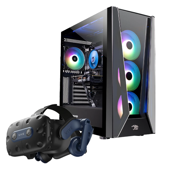 Nvidia VR Desktop PC Arcade (Intel Core i5 - RTX 4070Ti - 32GB RAM - 1TB SSD)