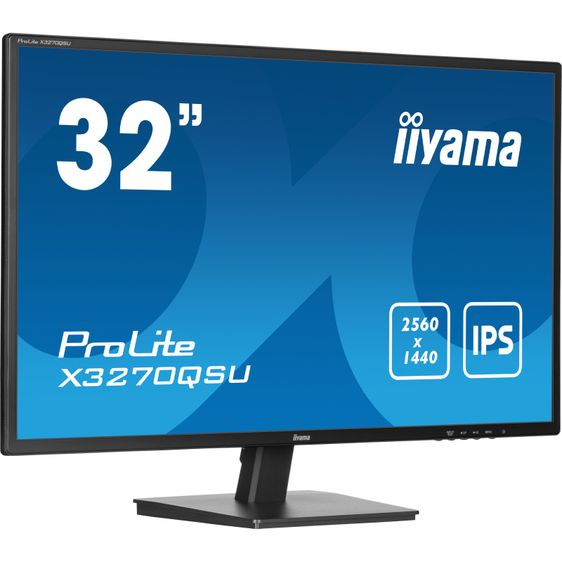 Iiyama iiyama ProLite X3270QSU-B1 32" 16:9 WQHD IPS Display schwarz LED-Monitor