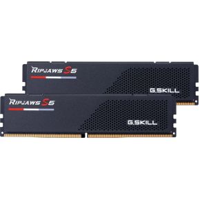 G.Skill Ripjaws S5 DDR5-5200 - 48GB - CL40 - Dual Channel (2 Stück) - Unterstützt Intel XMP - Schwarz