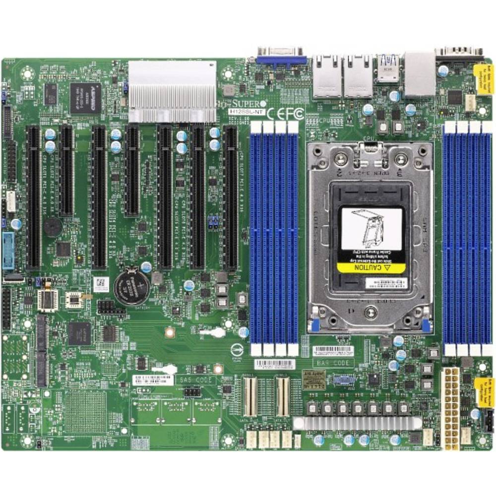 Supermicro MBD-H12SSL-NT-O Mainboard Sockel (PC) AMD SP3 Formfaktor (Details) ATX
