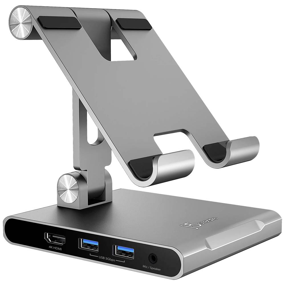 J5create USB-C Notebook Dockingstation / Ständer JTS224-N Passend für Marke: Apple integrierter