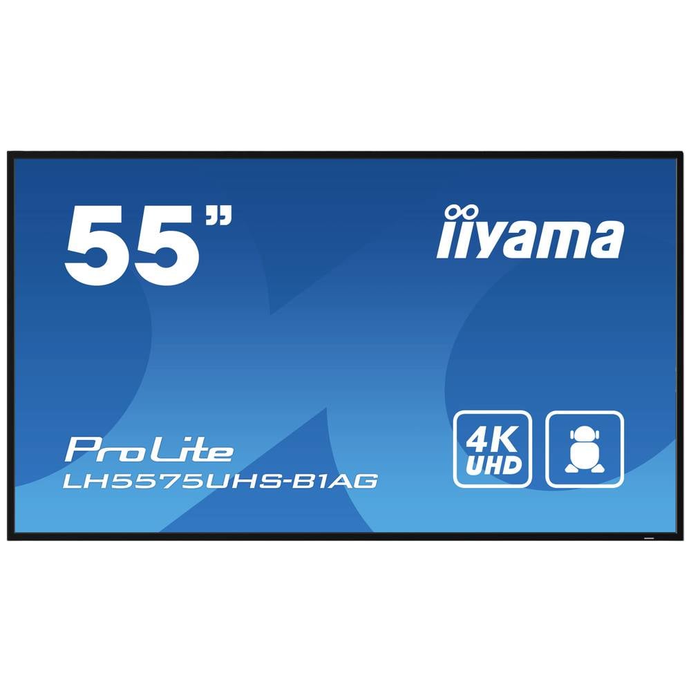 Iiyama ProLite LH5575UHS-B1AG Digital Signage Display EEK: G (A - G) 139cm 54.6 Zoll 3840 x 2160 Pix