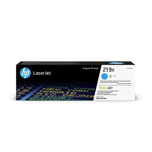 HP Inc. HP 219X - Hohe Ergiebigkeit - Cyan - original - LaserJet - Tonerpatrone (W2191X)