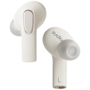 Sudio E3 In Ear headset Bluetooth Stereo Wit Noise Cancelling Headset, Oplaadbox, Touchbesturing
