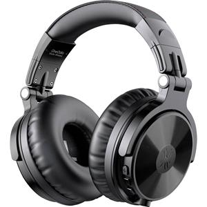 OneOdio Studio Wireless Pro C Over Ear headset Bluetooth Stereo Zwart Headset, Zwenkbare oorschelpen