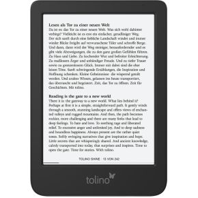Tolino shine 5 e-book reader Touchscreen 16 GB Wifi Zwart