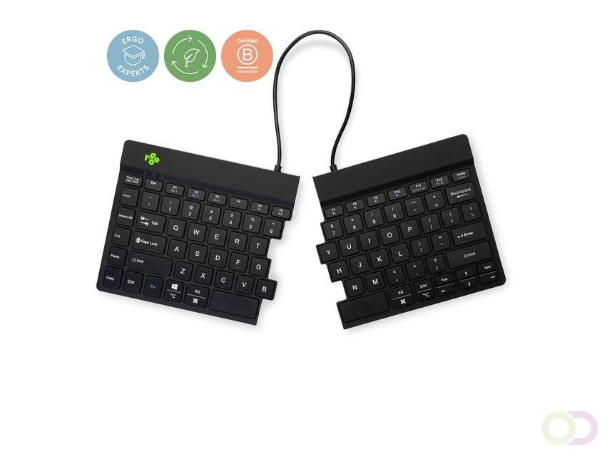 R-Go tools R-Go Split Break ergonomisch Bluetooth toetsenbord, qwerty, zwart