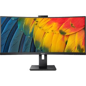 Philips 34B1U5600CH/00 Gebogen UltraWide-scherm met USB-C-dock Ledmonitor