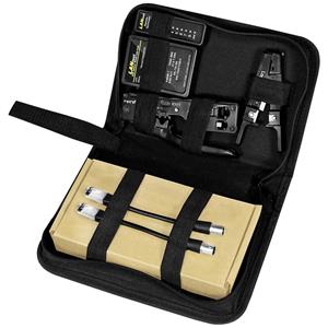 logilinkprofessional LogiLink Netzwerk-Werkzeug-Set, 4-teilig, für Kat.6A & Kat.7