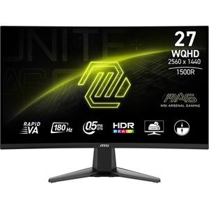 27" MSI MAG 27CQ6F - 2560x1440 - 180Hz - Rapid VA