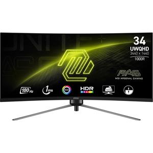 34" MSI MAG 345CQR - 3440x1440 - 180Hz - VA