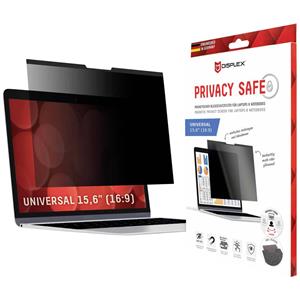 Displex Privacy Safe magnetische Bildschirmschutz für universelle Laptops mit 15,6 Zoll (16:9) Bildschirm