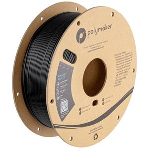 Polymaker PA10001 Filament PLA-CF Koolstofvezelversterkt 1.75 mm 1000 g Zwart PolyLite™ 1 stuk(s)