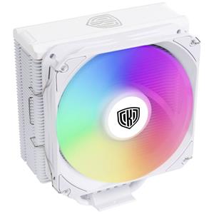 Kolink Umbra EX180 ARGB White CPU Cooler - 120 mm CPU-koellichaam met ventilator