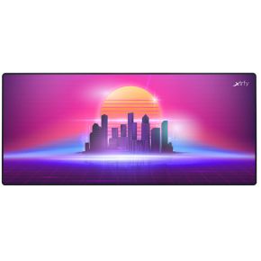 Cherry XTRFY GP5-XL-RETROWAVE muismat Game-muismat Meerkleurig