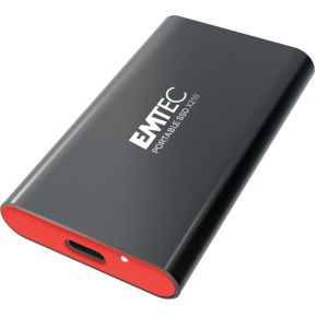 Emtec X210 ELITE 2 TB Zwart, Rood