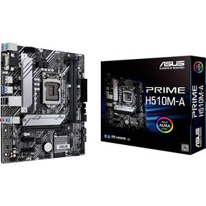 Asus PRIME H510M-A Moederbord Socket Intel 1200 Vormfactor Micro-ATX Moederbord chipset Intel H510