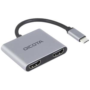 Dicota Lade-/Dockingstation USB-C mini-dockingstation Geschikt voor merk: Universeel USB-C Power Delivery