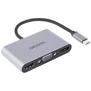 Dicota Lade-/Dockingstation USB-C mini-dockingstation Geschikt voor merk: Universeel USB-C Power Delivery