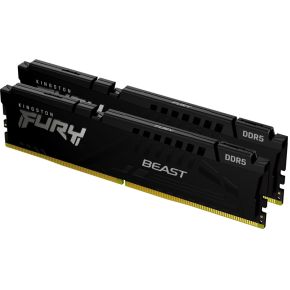 Kingston Technology FURY Beast 64GB 6400MT/s DDR5 CL32 DIMM (Kit of 2) Black XMP