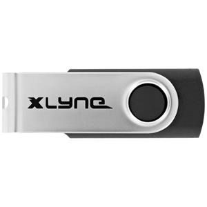 Xlyne USB-stick Retail 8 GB Zwart/zilver 7600800 USB-C