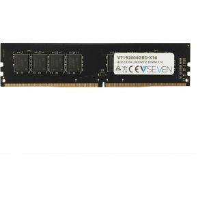 V7 192004GBD-X16 geheugenmodule 4 GB 1 x 4 GB DDR4 2400 MHz