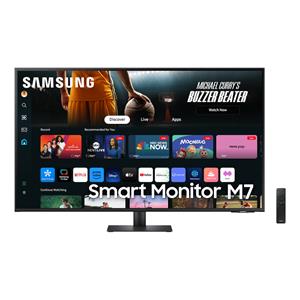 Samsung Smart Monitor M7 M70D 43 (LS43DM702UUXEN) Monitor Zwart