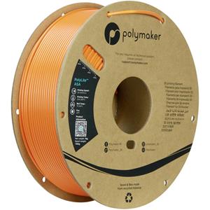 Polymaker PF01016 Orange Filament ASA UV-bestendig, Weerbestendig, Hittebestendig, Slagvast 2.85 mm 1000 g Oranje PolyLite™ 1 stuk(s)