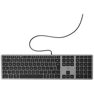 Mobility LAB ML311890 Toetsenbord USB QWERTY, UK-Engels, Mac Grijs