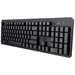 Trust Ody II Leise kabellose Tastatur - Schwarz DE