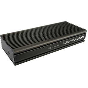 LC Power LC-Power LC-M2-C-NVME-2X2-RAID USB-C-Gehäuse für N