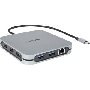 Dicota USB-C 10-in-1 Docking 8K HDMI PD USB-C dockingstation Geschikt voor merk: Universeel USB-C Power Delivery