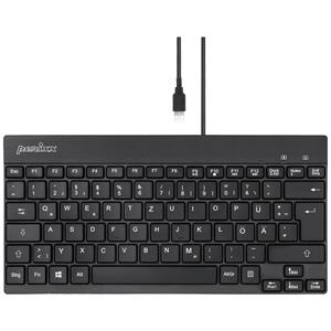 Perixx PERIBOARD-426 DE Toetsenbord USB QWERTZ, Duits Zwart Verlicht