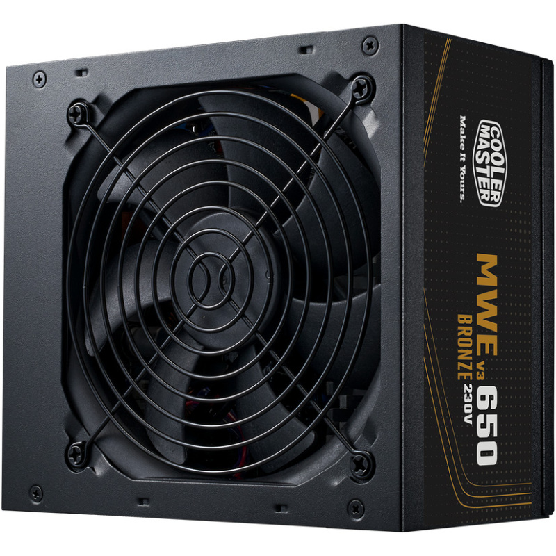 coolermaster Cooler Master MWE Bronze V3 650 Netzteile - 650 Watt - 120 mm - ATX - 80 Plus Bronze zertifiziert