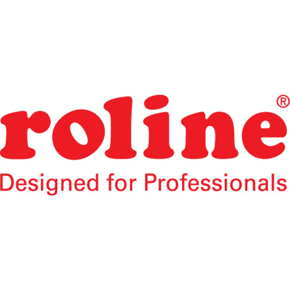 Roline 19-inch blind paneel 1U zwart