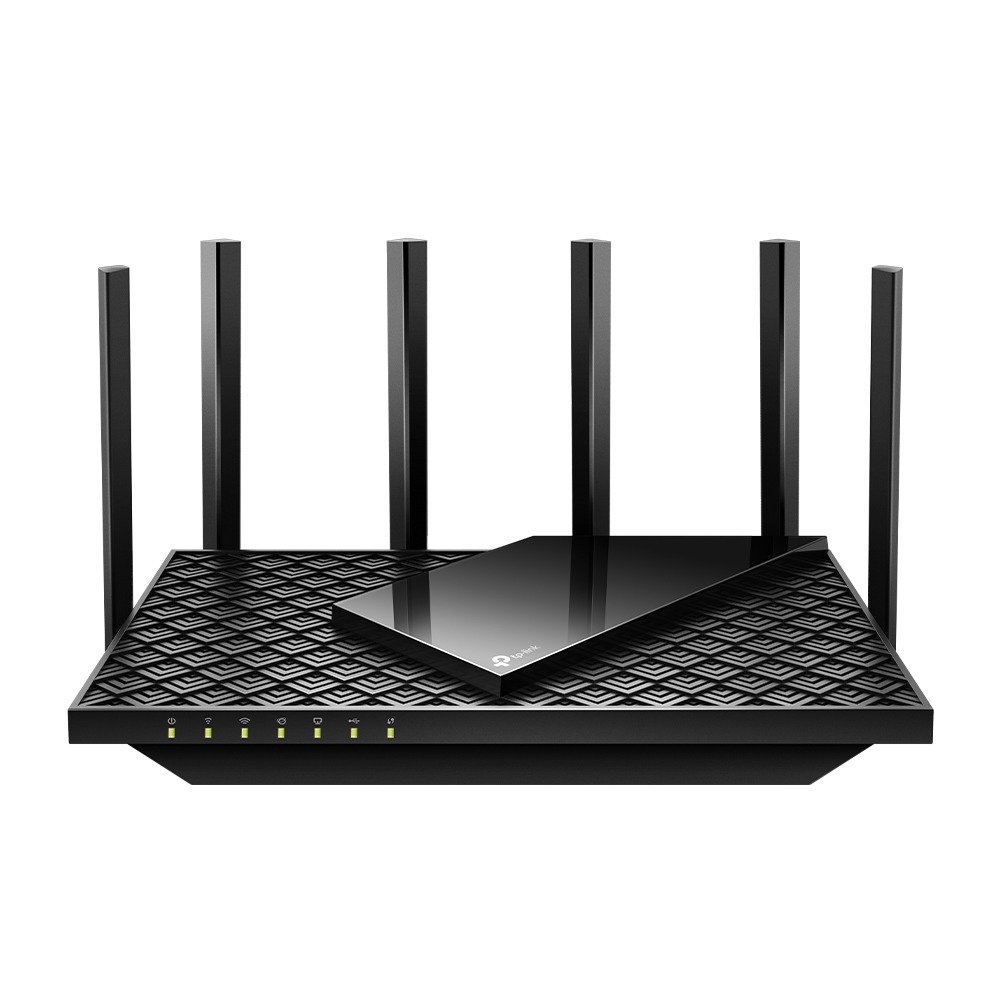 TP-Link AX5400 Multi-Gigabit WiFi 6 Router WiFi repeater Zwart