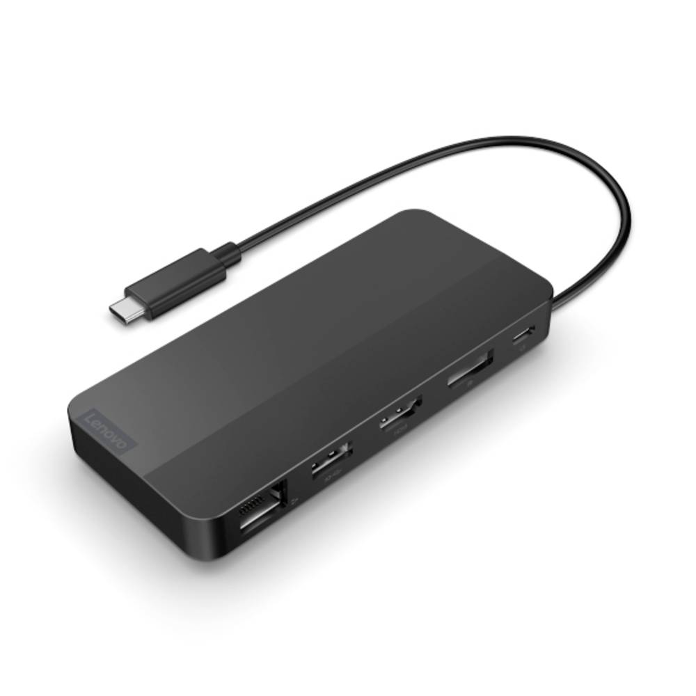 Lenovo USB-C Dual Display Travel Dock USB-C dockingstation Geschikt voor merk:  USB-C Power Delivery