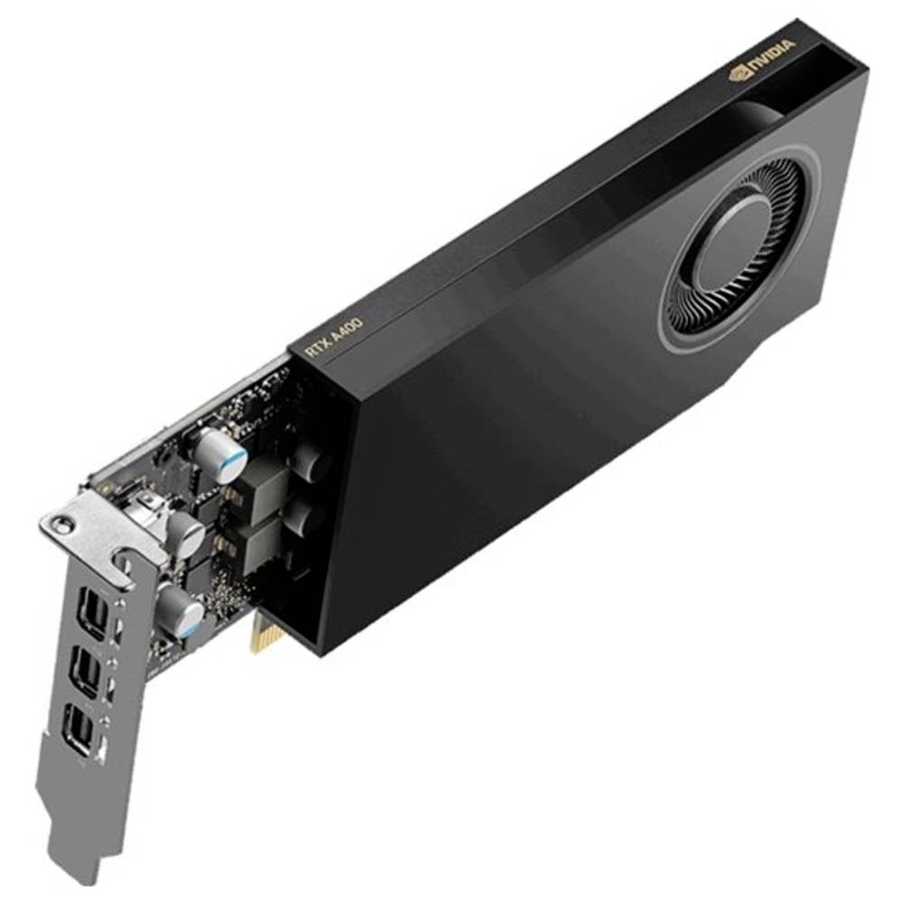 PNY Nvidia RTX™ A400 Videokaart Low Profile 4 GB GDDR6-SDRAM PCIe x8 Mini-DisplayPort Low Profile