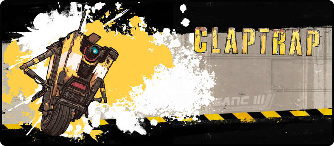 Devplus Borderlands - Claptrap Gaming Mouse Mat