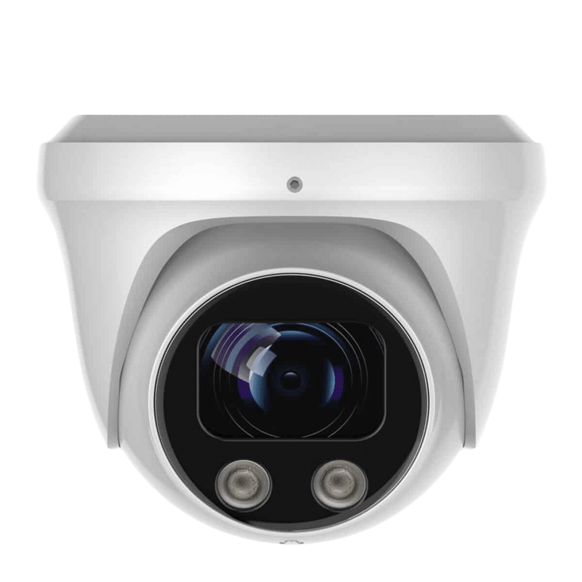 Dutch Security Systems Draadloze Beveiligingscamera - PRO Dome Camera - UltraHD 4K - Sony 8MP - Wit