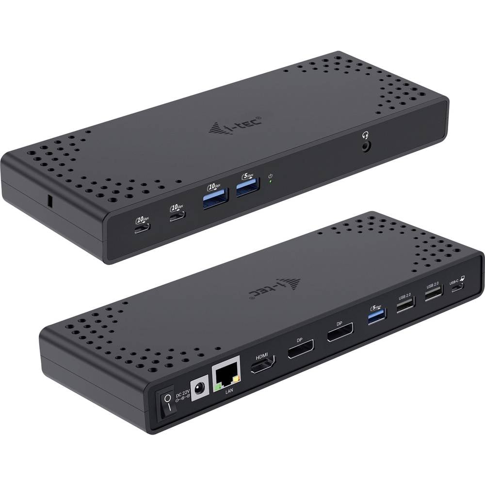 I-tec USB-C Tripledock PD 100W USB-C dockingstation