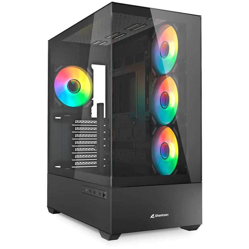 Sharkoon AK6 RGB Tower behuizing