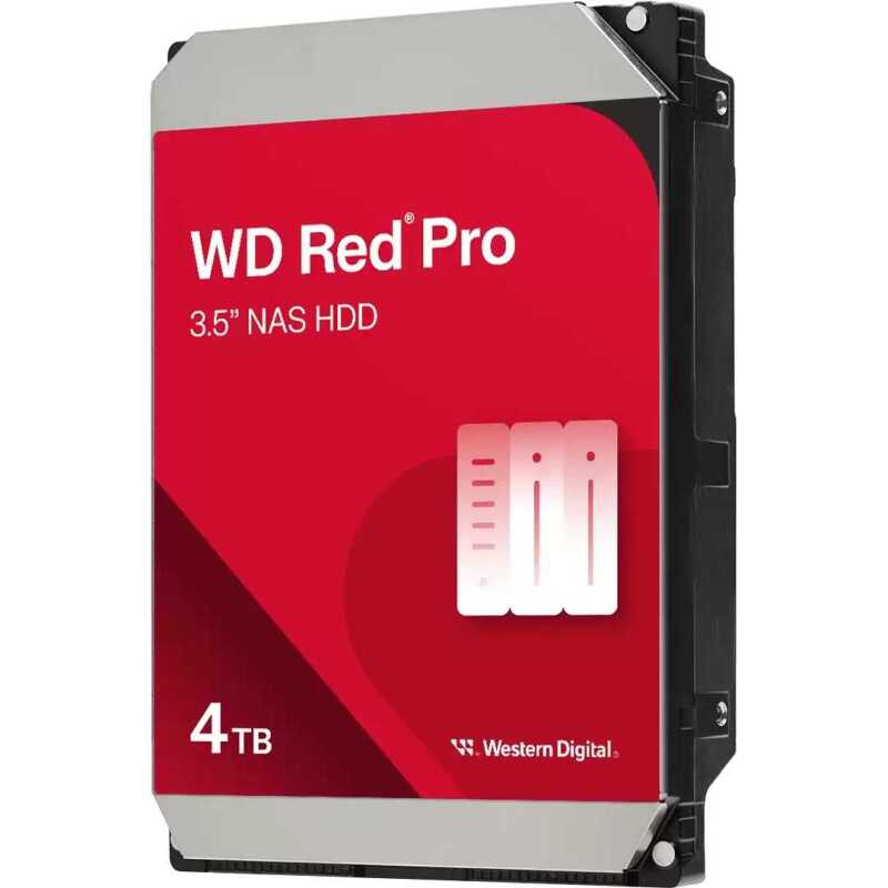 westerndigital Western Digital WD Red Pro 4TB 3.5 Zoll SATA (WD4005) Interne NAS Festplatte (CMR)