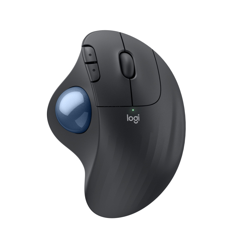 Logitech Ergo M575s - Graphite - Ergonomische Maus (Schwarz)