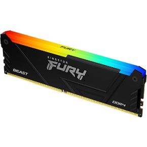 Kingston Technology FURY Beast RGB geheugenmodule 32 GB 1 x 32 GB DDR4 3600 MHz